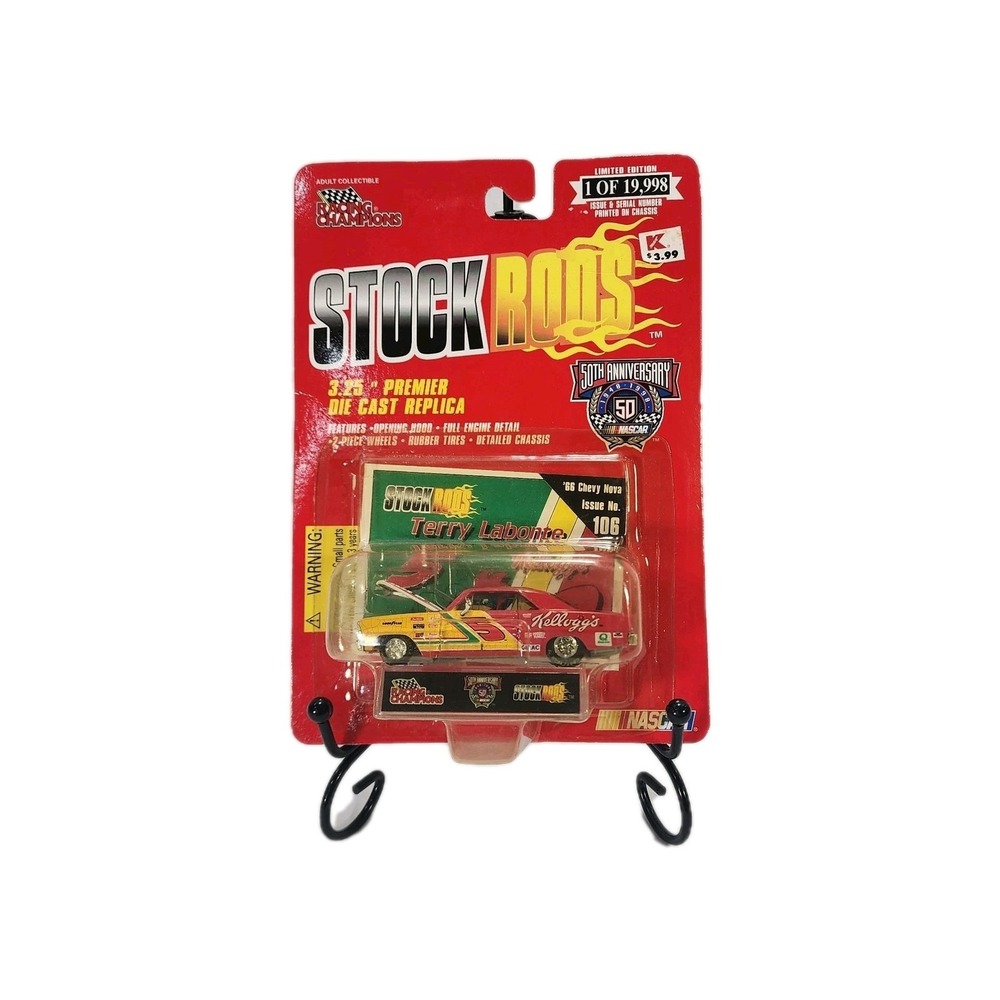 Racing Champion Stock Rods Terry Labonte 5 Kellogg '66 Chevy Nova Issue 106 NIP